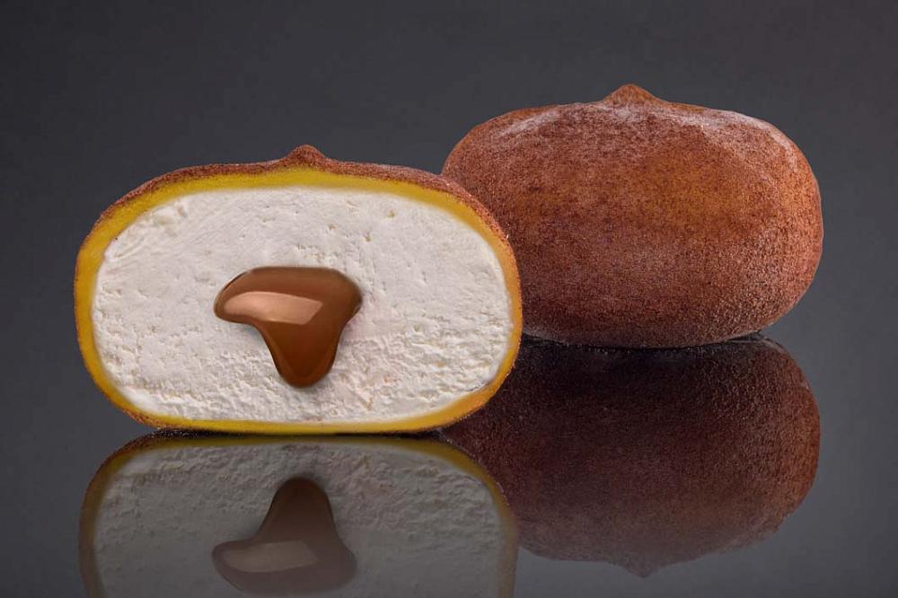 Японский охлаждённый десерт Motiko Банан с шоколадом