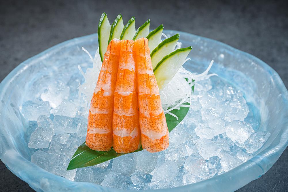 Сашими тигровая креветка