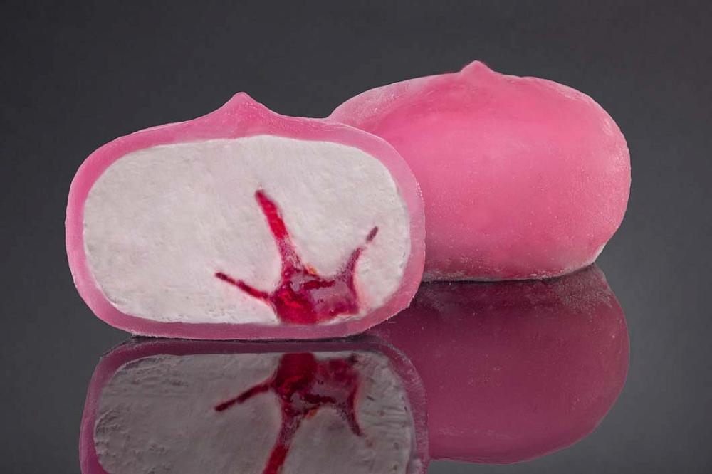 Японский охлаждённый десерт Motiko Лесная черника